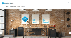 Desktop Screenshot of blueboxmedia.com.au